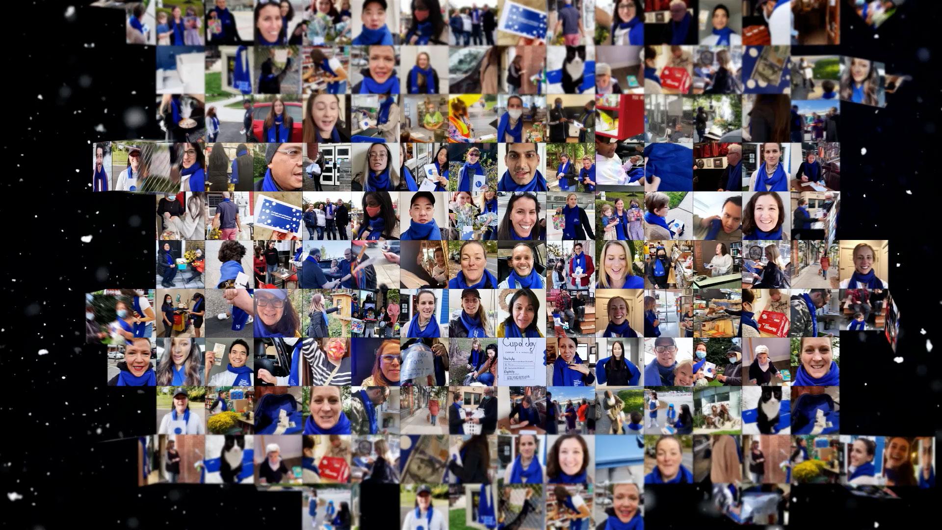 Klick Health SpreadJoy Employee Mosaic